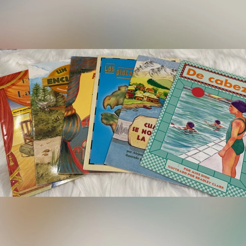 Lectura 6 Vintage Spanish Children's Books